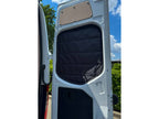 Mercedes Benz Sprinter and VW Crafter Window Covers Rear Doors – Set of 2